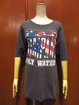 ビンテージ90’s●BAD COMPANY HOLY WATER 1990年ワールドツアーTシャツ黒size XL●210302s3-m-tsh-bnバッド・カンパニーバンTロック_画像1