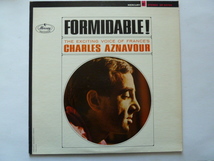 ◎VOCAL ■シャルル・アズナヴール/CHARLES AZNAVOUR■FORMIDABLE !_画像1