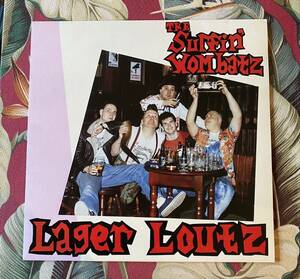 The Surfin' Wombatz LP Lager Loutz Nervous Records サイコビリー ロカビリー