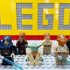 ☆ジェダイ☆ レゴ ミニフィグ ヨーダ アナキン プロクーン バリス・オフィー など ( LEGO 人形 スターウォーズの画像1