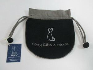 Henry Cats & Friends 巾着