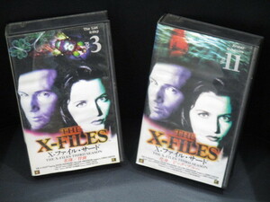 THE X-FILES THIRD SEASON 3・１１ ビデオカセット VHS 1円スタート 定形外710円～ ゆうパック60サイズ 同梱対応可能