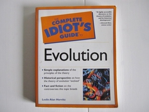 未使用 THE COMPLETE IDIOT'S GUIDE to Evolution 317ページ 3,951円 アマゾンにて ALPHA 美品 英語の教材 語学勉強 綺麗 ENGLISH BOOK 得