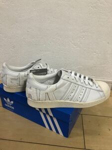 adidas 直営店購入 アディダス スーパースター 白 27.5cm SUPERSTAR 80s B37995 新品 正規品