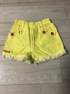MINI-K short pants ( yellow color )