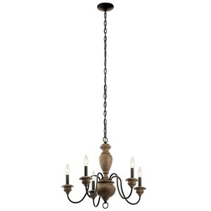 Kichler Lighting Beulah 5-Light Olde Bronze シャンデリア 5灯 キチラー 輸入照明 輸入住宅 米国 北米 USA アメリカ