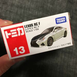 新品未使用　トミカ No.13 レクサス RC F(箱)