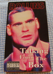 【送料無料】VHSビデオテープ ヘンリー・ロリンズ HENRY ROLLINS 【TALKING FROM THE BOX】中古美品