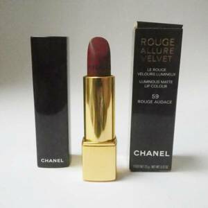  free shipping Chanel new goods #59 rouge Allure veruveto limitation rouge odas hard-to-find rare immediately complete sale 