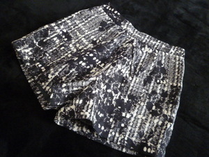 smork/ smoked ^ Monotone series total pattern short pants 38/ birz Associe -shon^P318