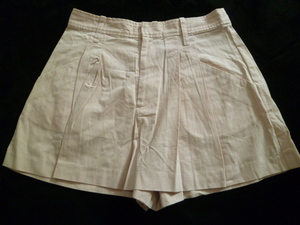 Banner Barrett/ Banner Barrett ^ light pink box pleat culotte skirt 38/ short pants Mercury design ^P319