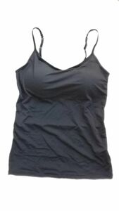 a7552# with translation . sweat speed . under free bla top camisole L black 