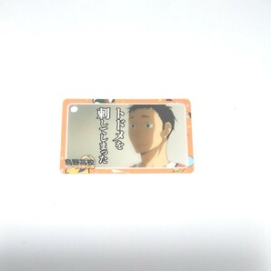 ハイキュー!!　澤村大地　キャラポップストア限定カード
