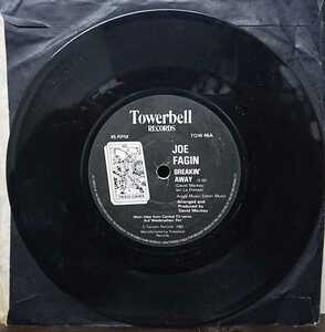 *JOE FAGIN/BREAKIN' AWAY'1983UK TOWERBELL7INCH