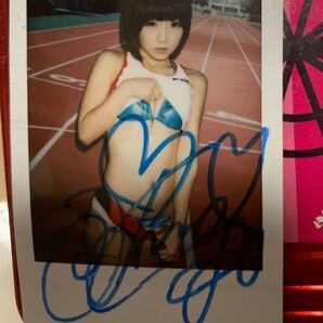 直筆サイン入り チェキ 佐倉絆