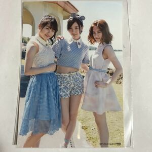 横山由依　松井珠理奈　島崎遥香　AKB48 ラブラドールレトリバー セブンネットショッピング特典　生写真