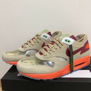 【28cm】SNKRS購入 CLOT × NIKE AIR MAX 1 KISS OF DEATH クロット ナイキ エア マックス ワン キス オブ デス