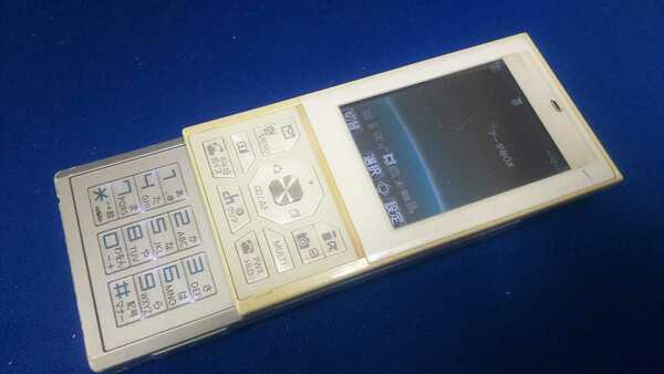 docomo FOMA P704i ＃DG1755 Panasonic ガラケー ケータイ 簡易動作確認＆簡易清掃＆初期化OK 判定○ 