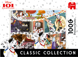 19487 1000ピース ジグソーパズル オランダ発売●Jumbo●ディズニー 101匹わんちゃん Disney Classic Collection 101 Dalmatians