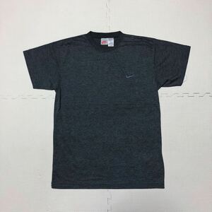 Nike ナイキ 90's 銀タグ ワンポイント刺繍 半袖 Tシャツ M