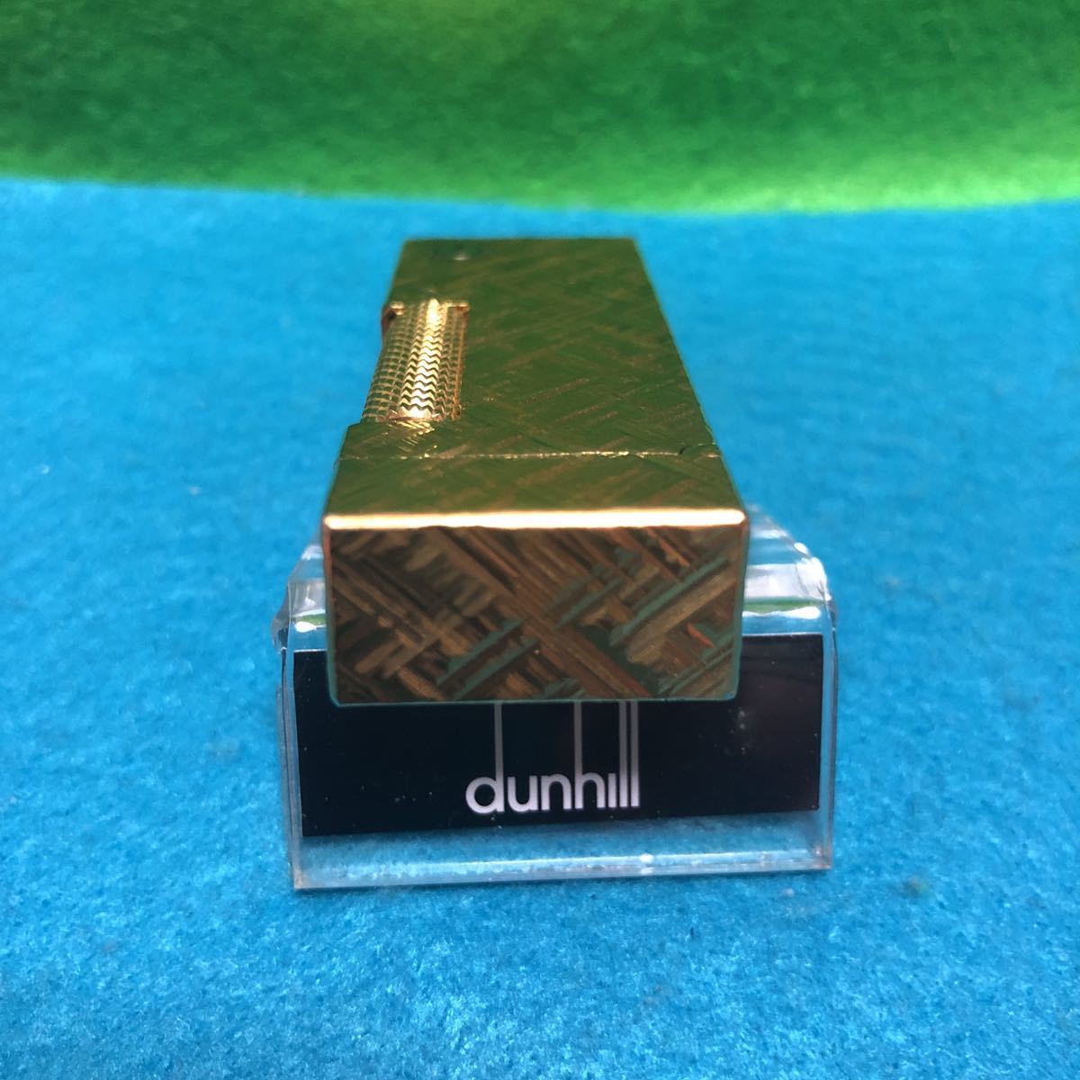 ダンヒルライター/D452/美品/オーバーホール/ゴールド/手彫り