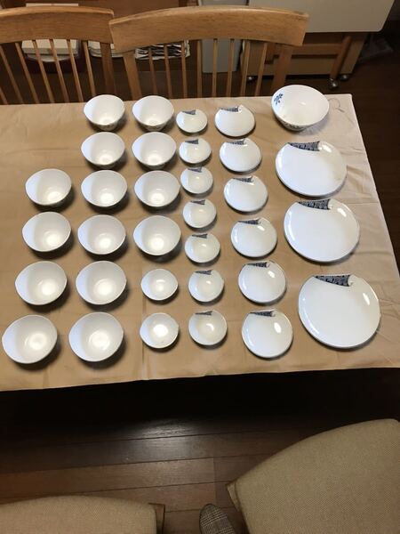 前畑陶器 MAEBATA CHINA チャイニーズ 鉢 小皿 他33点 中古品