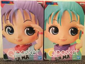 Q posket ドラゴンボール ブルマ BULMA 2種セット Qposket フィギュア プライズ 新品 未開封 同梱可