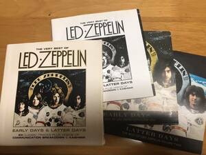 LED ZEPPELIN　輸入盤CD　EARLYDAYS and LATTERDAYS