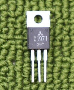  free shipping genuine article unused goods Mitsubishi 2SC1971 transistor bid 1.5 piece including in a package OK photograph the truth thing photography control sk1fm