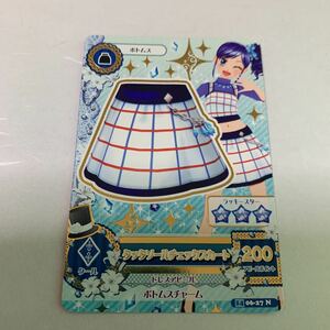 中古　アイカツ　タッタソールチェックスカート　14 06-27 N