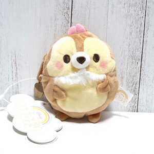 1538 tag equipped Disney uffi chip coin case approximately 9.5×7×4.5cm / ufufy Mini mascot soft toy chip . Dale 