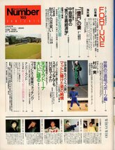 雑誌Sports Graphic Number 165(1987.2/20号)◆プロスポーツ界 財産白書/ジャンボ尾崎/星野仙一/マラドーナ・インタビュ/中島常幸/村山実◆_画像2