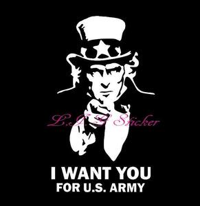 アイロンプリント Uncle Sam ② オリジナル Tシャツ パーカー シャツ 服 アイロンシート アンクル・サム アメリカ アンクルサム