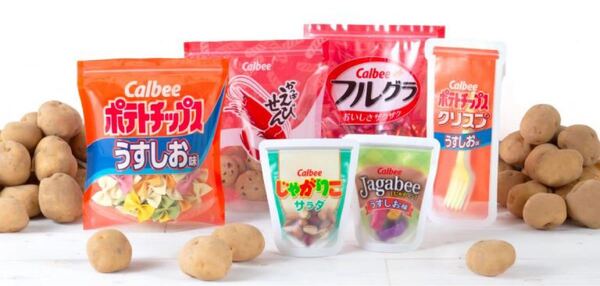 Calbee 非売品 ジッパーバッグ 6種