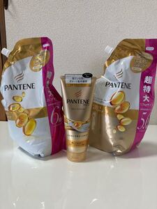 パンテーン エクストラダメージケア 超特大詰替ペアセット+特大サイズトリートメント (1セット) PANTENE (パンテーン)