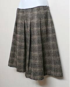  [17708] 　アナイ：ANAYI　/　サイズ38　/　上品な総柄デザイン /　スカート　/　日本製