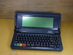 *Q/015* Toshiba TOSHIBA* Japanese word-processor Rupo*JW85F* operation unknown * Junk 