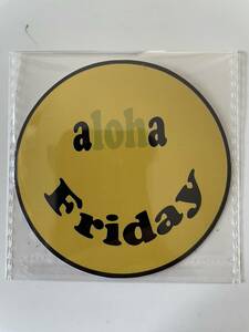 808ALLDAY ALOHA FRIDAY ステッカー ハワイ マウイ アロハフライデー スマイリー 招き猫 HAWAII HILIFE IN4MATION 808 ALL DAY USDM HDM 40