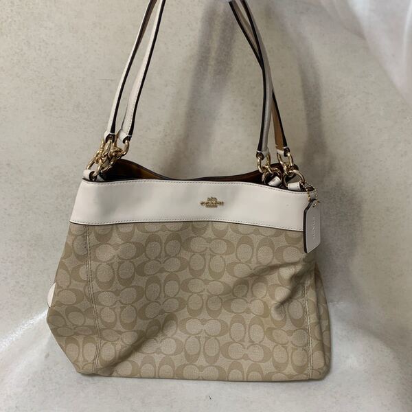 COACH トートバッグ ショルダーバッグ コーチ シグネチャー