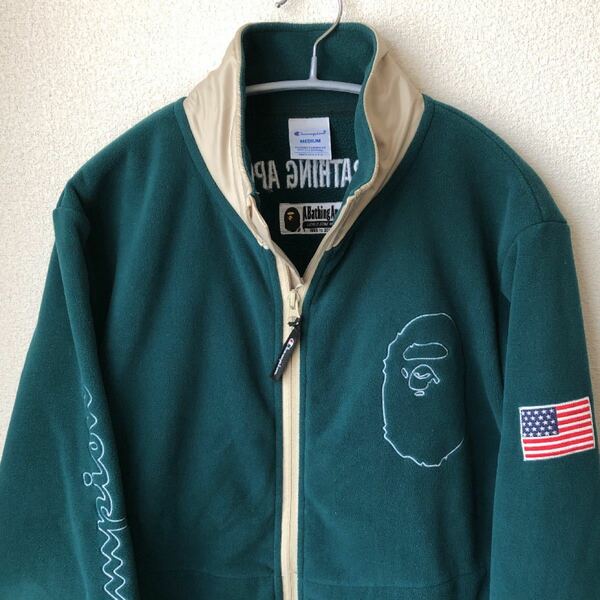 A BATHING APE POLARTEC ZIP JACKET Ｍサイズ