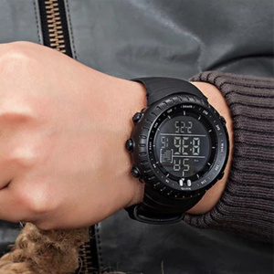 G3128　屋外スポーツデジタル腕時計メンズスポーツ腕時計ストップウォッチミリタリーled電子時計腕時計男性