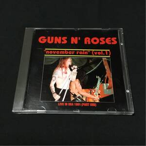 ガンズ&ローゼズ ライヴ・インUSA Guns N’ Roses november rain vol.1 live in USA 1991 帯付