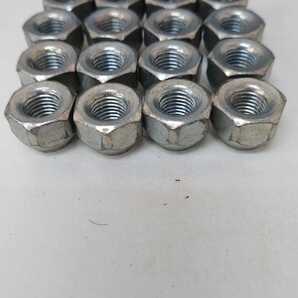 貫通 ホイールナット 16個 全長約16mm・レンチサイズ21mm・ネジピッチ1.5mm
