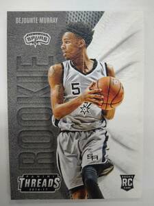 値下げ PANINI 2016-17 THREDS BASE No.212 DEJOUNTE MURRAY RC 特価即決 デジョンテ マレー 16-17