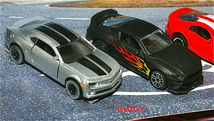 マジョレット American Muscle Cars 5台SET ダッジ チャレンジャー SRT バイパー カマロ マスタング GT Dodge Challenger Mustang Camaro_画像3