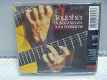 CD TOGETHER JULIAN BRWAM JOHN WILLIAMS ギター 輸入盤_画像2