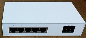 バッファロー 電源内蔵 5ポート 100/10 スイッチングハブ LSW-TX-5NS 中古動作品