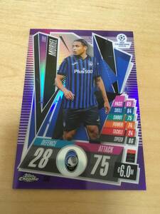 2020－21TOPPS MATCH ATTAX ルイス・ムリエル　アタランタ　299シリ