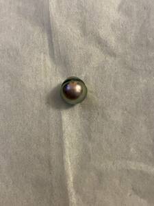 Чрезвычайно редкий предмет Hony Pearl Black Color около 10 мм 1 кусок