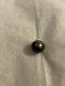 Чрезвычайно редкий предмет honryo pearl black около 9,5 мм 1 кусок